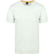 T-shirt BOSS T-shirt Tales Lichtblauw