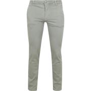 Broek Suitable Chino Philo Flex Lichtgroen
