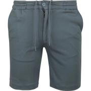 Broek Suitable Respect Jink Short Steel Blauw