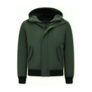 Parka Jas Enos Gewatteerde Jas Kort