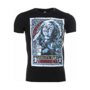 T-shirt Korte Mouw Local Fanatic Chucky Poster Print