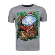 T-shirt Korte Mouw Local Fanatic Rich Stewie
