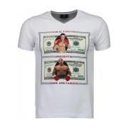 T-shirt Korte Mouw Local Fanatic Golden Boy Vs Iron Mike
