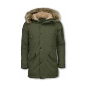 Parka Jas Enos Parka Jas Faux Bontkraag