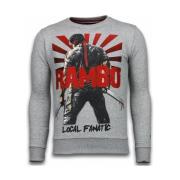 Sweater Local Fanatic Rambo Rhinestone Licht