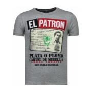 T-shirt Korte Mouw Local Fanatic El Patron Narcos Billionaire