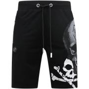 Korte Broek Enos Skull Rhinestone Korte Broek