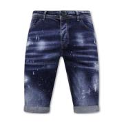 Korte Broek Local Fanatic Men's Paint Splatter Stoashed Short