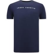 T-shirt Korte Mouw Local Fanatic Cartoon