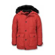 Parka Jas Enos Lange Winterjas Bontkraag