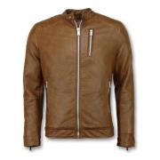 Leren Jas Local Fanatic Nep Leren Jas Motor Jack