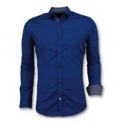 Overhemd Lange Mouw Tony Backer Getailleerde Blouse
