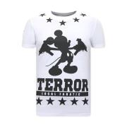 T-shirt Korte Mouw Local Fanatic Terror Mouse