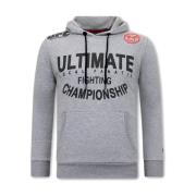 Sweater Local Fanatic Hoodie Print Ultimate Fighting
