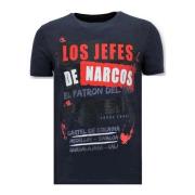 T-shirt Korte Mouw Lf Los Jefes De Narcos