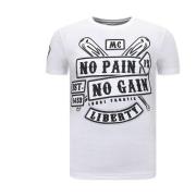 T-shirt Korte Mouw Local Fanatic Print Sons Of Anarchy MC