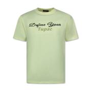 T-shirt Korte Mouw True Rise Tupac Shakur Oversized Print