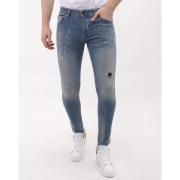 Skinny Jeans Mario Morato Sim Fit Stretch Jeans Scheuren MMS
