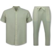 Trainingspak Enos Linnen Zomerset Linnen Twinset