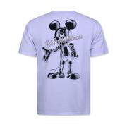 T-shirt Korte Mouw Top Star Te Ronde Hals Oversized Happiness