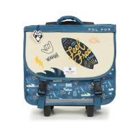 Schooltas Pol Fox CARTABLE TROLLEY 38 CM A ROULETTES