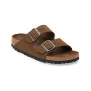 Sandalen BIRKENSTOCK Arizona soft footbed suede leather