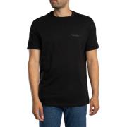 T-shirt Korte Mouw EAX Merk Borst T-shirt
