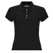 Polo Shirt Korte Mouw Tommy Hilfiger GOLD BUTTON SLIM SS POLO
