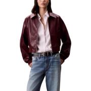 Blazer Calvin Klein Jeans A-Cropped Crinkle Fa LV047C518G