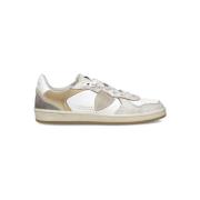 Lage Sneakers Philippe Model PGLD VC01 - PGAL-VEAU CRACKLE_BLANC SABLE