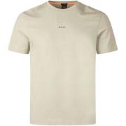T-shirt Korte Mouw BOSS Relaxed Fit TChup T-Shirt Open Green