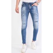 Skinny Jeans Local Fanatic Lichte Jeans Gaten