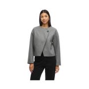 Mantel Vila Quinn Jacket - Medium Grey Melange