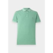 Polo Shirt Korte Mouw Tommy Hilfiger MW0MW34757 GRMT DYE-L3J FPRT GREE...