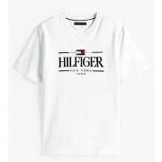 T-shirt Korte Mouw Tommy Hilfiger MW0MW39585 ICON-YBR WHITE
