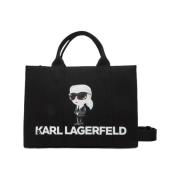 Handtas Karl Lagerfeld IKON KARL SQUARE TOTE
