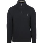 Sweater Superdry Half Zip Trui Heavy Navy