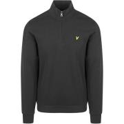 Sweater Lyle And Scott Lyle Scott Sweat Half Zip Zwart