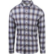 Overhemd Lange Mouw Desoto Overhemd Kent Ruiten Blauw