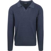 Sweater Suitable Trui Riva Structure Melange Navy