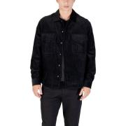 Overhemd Lange Mouw Antony Morato REGULAR FIT WITH LOGOED METAL BADGE ...
