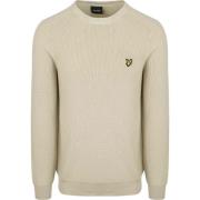 Sweater Lyle And Scott Lyle Scott Rib Pullover Greige