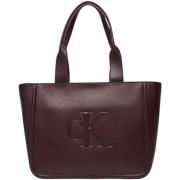 Handtas Calvin Klein Jeans RAISED CK MEDIUM TOTE LV04F3218G