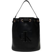 Handtas Calvin Klein Jeans RAISED CK LARGE BUCKET LV04F3232G