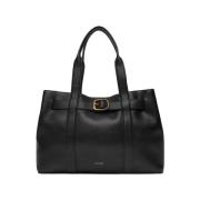 Handtas Calvin Klein Jeans BUCKLE MEDIUM TOTE