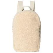 Sportaccessoires Studio Noos Ecru teddy mini rugzak voor ers - zacht p...