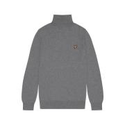 Trui Lyle &amp; Scott KN2103V COTTON MERINO-T28 MID GREY MARL