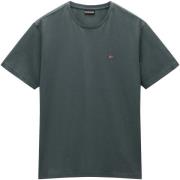 T-shirt Korte Mouw Napapijri Salis Sum T-Shirt Green Urban