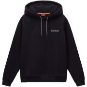 Sweater Napapijri Back Graphic Hoodie Black