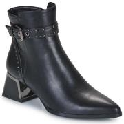 Enkellaarzen Exé Shoes P1811-T924-PU-BLACK